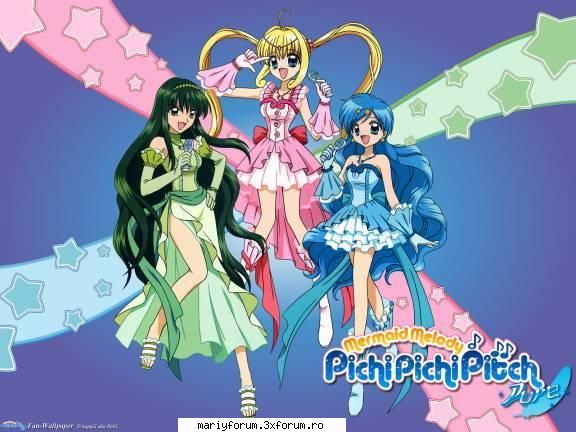 pozeune poze cu personajele din anime - kagome chan - Mermaid Melody
