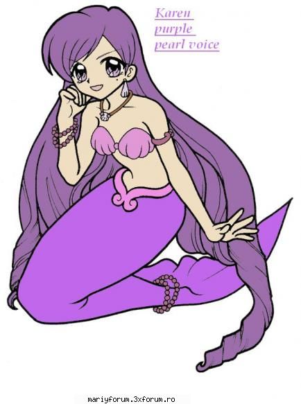 pozeune poze cu personajele din anime - Shobomik - Mermaid Melody