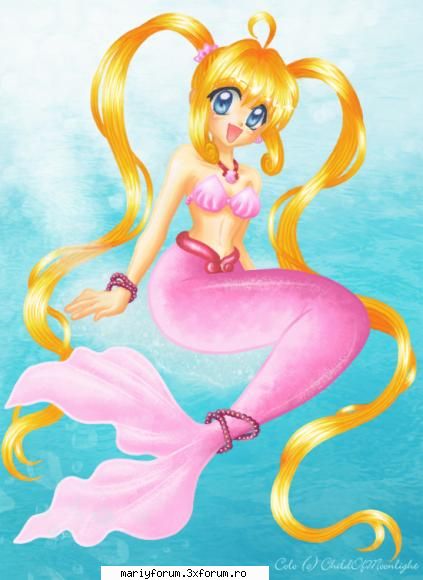 pozeune poze cu personajele din anime - Shobomik - Mermaid Melody
