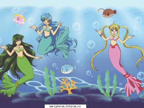 pozeune poze cu personajele din anime - Yustina-Balerina - Mermaid Melody