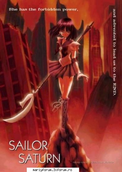 sailoor saturn - aici e transformata - Sailor Moon