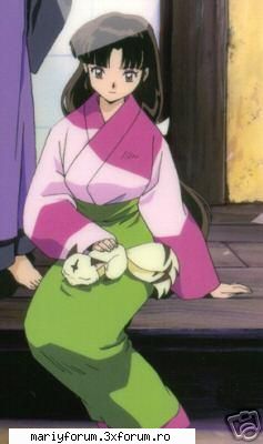hmmmmmmmm iam putea spune yuby lui miroku ( desi ei nu recunosc ) : sango