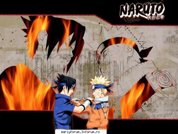 sasuke vs naruto - cred k sasuke dar si naruto e cool - Naruto