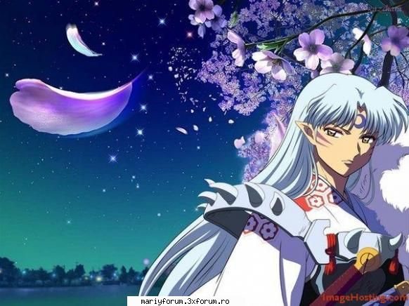 nu sunt fanalui , dar pun o poza cu el. :rusine: sesshomaru