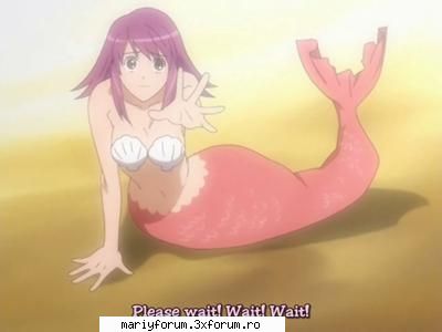sora - asta e scena din mica sirena - Kaleido Star