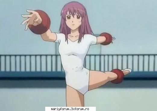 sora - antrenamentul pt acrobatia ingerului :) - Kaleido Star