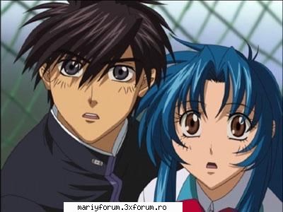 sousuke shi kaname - sunt super draguti si le sta bn impreuna - Full Metal Panic