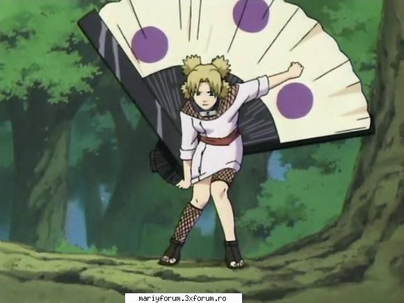 temari - temari si evantaiul ei - Naruto