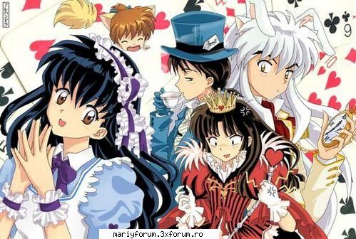 test inu - eu am iesit prima oara kagome si apoi sango :D - Inuyasha