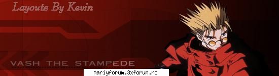 vash fulgeratorul - Pai imi place Vash , are cicatrici pe tot corpul - Trigun