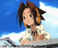 yoh - personajul principal - Shaman King