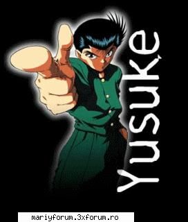 yusuke urameshi - aicea in forma lui normala - Yu Yu Hakuso