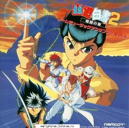 yusuke urameshi - yusuke e foarte nostim,istet,simpatic,dragutz si - Yu Yu Hakuso