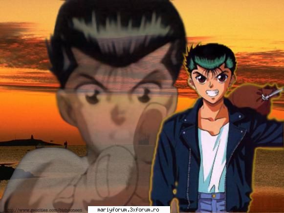 yusuke urameshi - E PUTERNIC SI FACE MEREU PROSTI.imi place d el pt - Yu Yu Hakuso